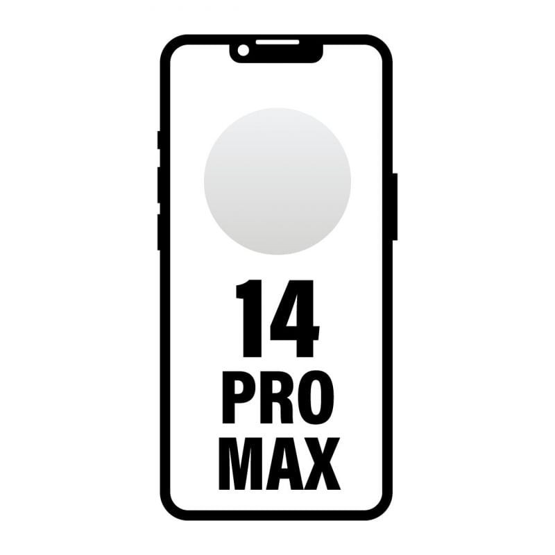 Apple iPhone 14 pro max 128GB 6.7" 5G plata