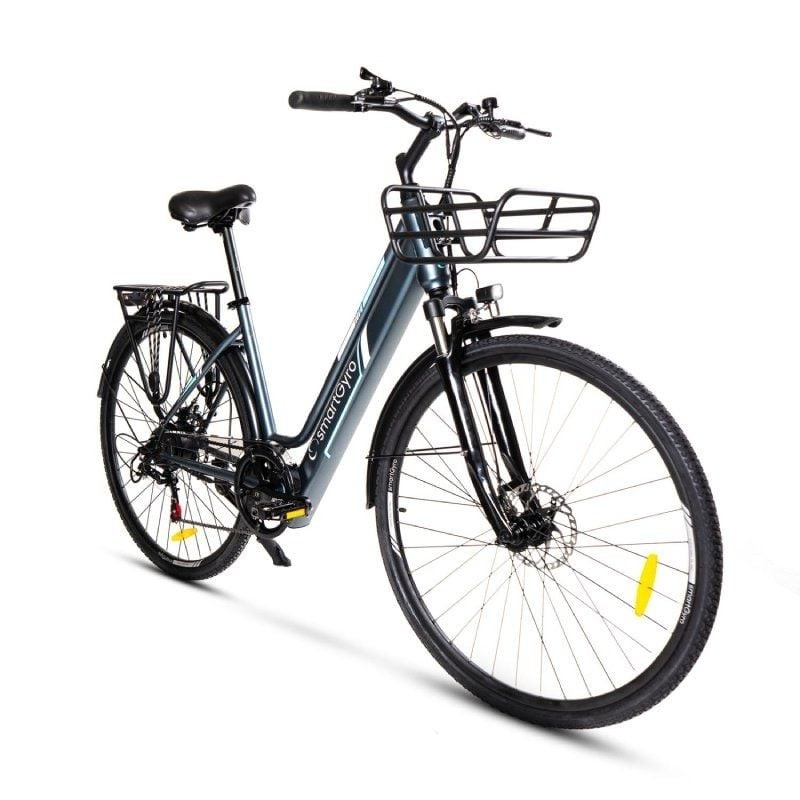 Bicicleta eléctrica smatgyro ebike sunset titanium/ motor 250w/ ruedas 27.5'/ titanium Bicicleta eléctrica smatgyro ebike sunset titanium/ motor 250w/ ruedas 27.5'/ titanium