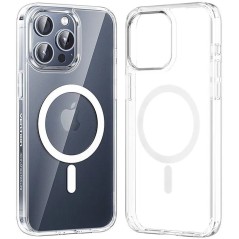 ph2Funda Vention Concise Impact para iPhone 13 Pro con MagSafe Transparente h2pFunda para telefono movil material TPU suave Mag