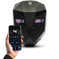 ph2Mochila Woxter Black Knight h2pbLa mochila LED cuenta con una carcasa rigida impermeable en 3D b y una pantalla LED programa